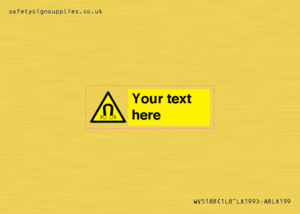 Custom Magnetic Field Sign